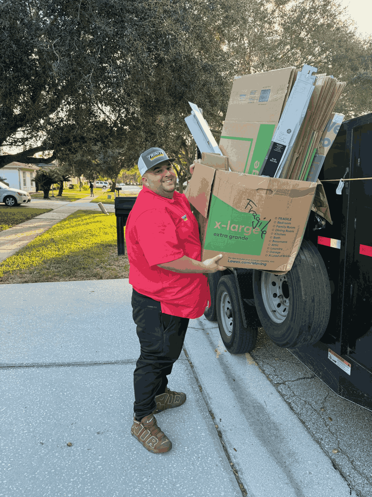 Removing Clutter-Trinity Junk Removal Inc